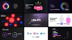 پروژه افترافکت مجموعه پوستر اینفوگرافیک Infographic Posters