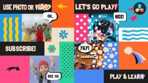 پروژه داوینچی اسلایدشو کودکان Kids Slideshow