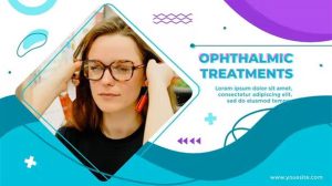 پروژه افترافکت اسلایدشو چشم پزشکی Ophthalmic Treatments Slideshow
