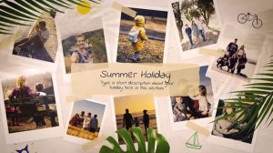 پروژه افترافکت نمایش عکس Summer Holidays