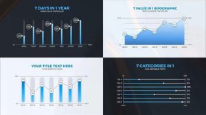 پروژه پریمیر اینفوگرافیک Values Infographic Charts