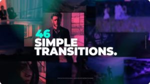 پروژه افترافکت مجموعه ترانزیشن Clean Slide Transitions