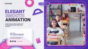 پروژه افترافکت اسلایدشو آموزشی Education Slideshow