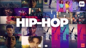 پروژه افترافکت اسلایدشو عکس Hip-Hop Slideshow