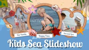 پروژه افترافکت اسلایدشو کودکان Kids Slideshow