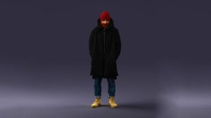مدل سه بعدی مرد با لباس زمستانی Man in Winter Clothes