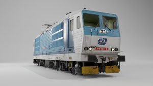 مدل سه بعدی واگن قطار Passenger Carriage