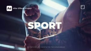 پروژه افترافکت افتتاحیه ورزشی Rhythmic Sport Opener