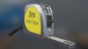 مدل سه بعدی نوار محاسبه متراژ Tape Measure