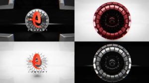 پروژه پریمیر نمایش لوگو هایتک Hi-Tech Sphere Logo