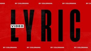پروژه افترافکت نمایش شعر موزیک Lyric Video
