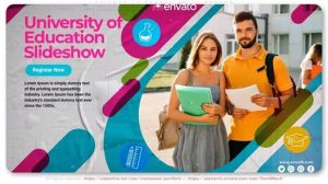 پروژه افترافکت اسلایدشو آموزشی Education University Slideshow