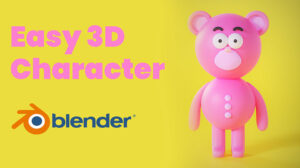 آموزش ساخت کاراکتر کارتونی در بلندر Cartoon Characters for Beginners