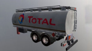 مدل سه بعدی تانکر نفت Petrol Tanker