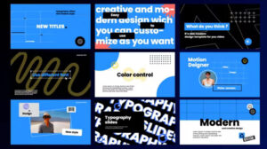 پروژه افترافکت اسلاید تایپوگرافی Typography Slides