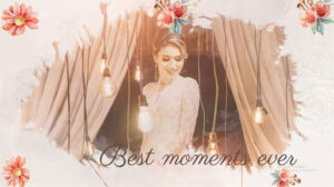 پروژه افترافکت اسلایدشو عروسی Wedding Slideshow