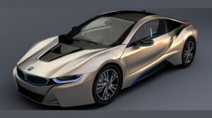 مدل سه بعدی خودرو بی ام و BMW i8 Protonic Red Edition 2016