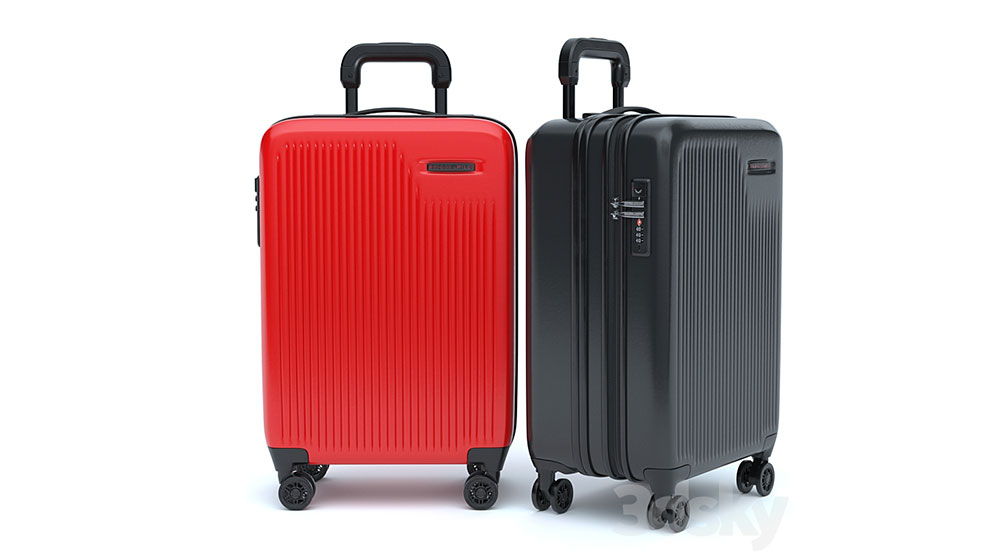مدل سه بعدی چمدان Briggs & Riley Suitcase