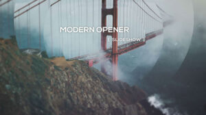 پروژه افترافکت اسلایدشو مدرن Modern Opener Slideshow