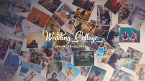 پروژه افترافکت کولاژ عروسی Wedding Collage