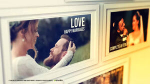 پروژه افترافکت اسلایدشو عروسی Wedding Slideshow