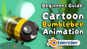 آموزش ساخت انیمیشن کارتونی در بلندر Blender Bumblebee Animation