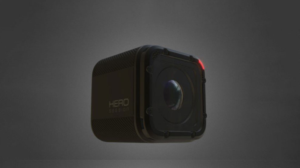 مدل سه بعدی دوربین گو پرو GoPro HERO Session