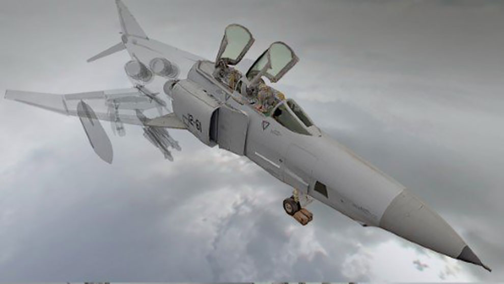 مدل سه بعدی جت جنگی فانتوم McDonnell Douglas F-4 Phantom II