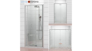 مدل سه بعدی ست دوش حمام Shower Doors Ravak