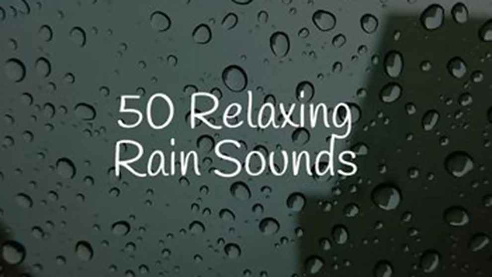 مجموعه افکت صوتی صدا نم نم باران Soothing Winter Rain Sounds