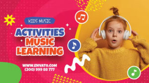 پروژه افترافکت افتتاحیه وبلاگ کودکان Kids Blog Intro Opener