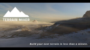 پلاگین بلندر برای میکس سطوح زمین Terrain Mixer for Blender