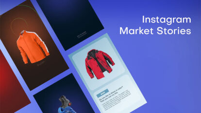 پروژه افترافکت مجموعه استوری تبلیغاتی محصولات Instagram Market Stories