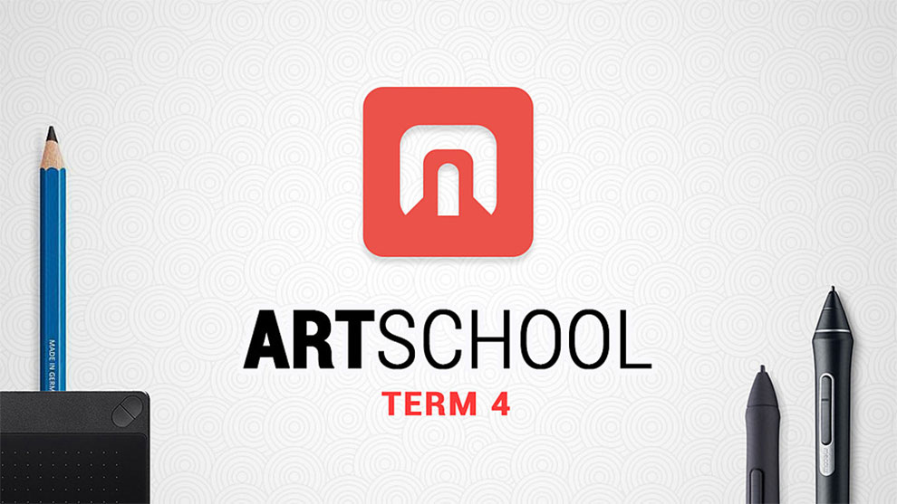 آموزش هنر دیجیتال ART School Term 4