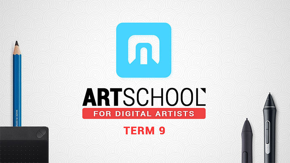آموزش هنر دیجیتال ART School Term 9