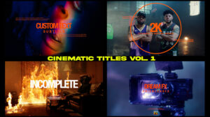 پروژه پریمیر عناوین سینمایی Cinematic Titles Vol.1