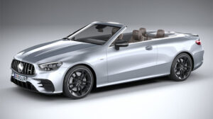 مدل سه بعدی خودرو مرسدس Mercedes E53 Cabrio AMG 2021