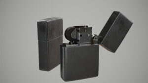 مدل سه بعدی فندک زیپو Zippo Lighter