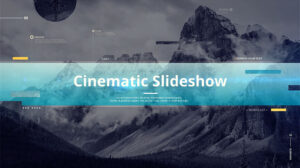 پروژه افترافکت اسلایدشو سینمایی Cinematic Slideshow