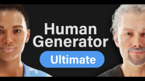 افزونه بلندر Human Generator Ultimate