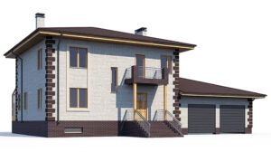 مدل سه بعدی خانه ویلایی ABS House V125