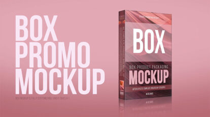 پروژه افترافکت موکاپ جعبه محصول Box Mockup