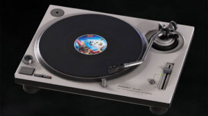مدل سه بعدی پخش کننده صفحه موزیک Turntable SL-1200 Low-poly
