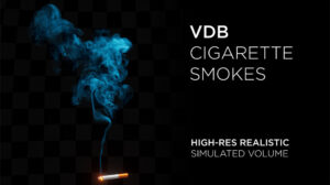 مجموعه دود حجمی سیگار High-Res VDB Cigarette Smokes