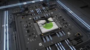 پروژه افترافکت نمایش لوگو روی مادربرد Motherboard Sci-Fi Logo