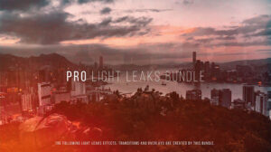 پروژه پریمیر مجموعه افکت نشتی نور Pro Light Leaks Bundle
