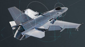 آموزش ریگ مکانیکی جت جنگی در بلندر Mechanical Rigging of a Fighter Jet in Blender