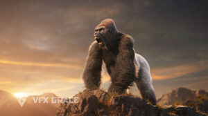 مدل سه بعدی گوریل پشت نقره ای Silverback Gorilla