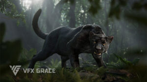 مدل سه بعدی جگوار سیاه Black Jaguar
