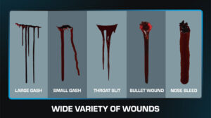 مجموعه فوتیج زخم خونریزی کننده Bleeding Wounds
